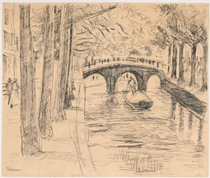 Bridge over a Canal in Amsterdam