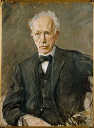 Portrait of Composer Richard Strauss