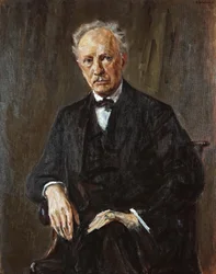 Portrait of the Composer Richard Georg Strauss