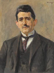 Portrait of the Publisher Bruno Cassirer