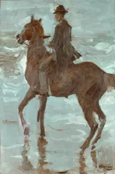 Rider on the Beach