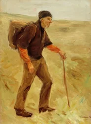 Walking Farmer (Study, Full Figure)