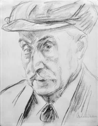Self-Portrait with Cap