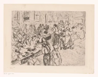 Street Trade in the Old Jewish Quarter of Amsterdam