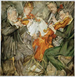 The Famous Rose-Quartet, Arnold Rose, Left