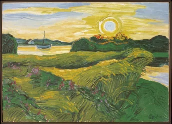 Field with Vetches - Evening