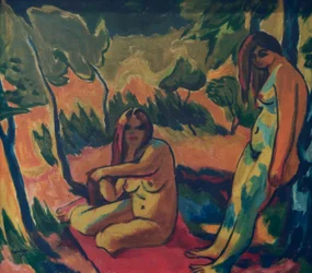 Women at the Forest Edge