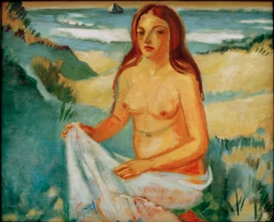Young Girl by the Sea