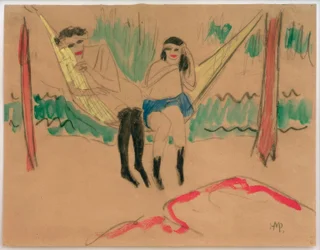 Untitled (Two Girls in the Hammock)