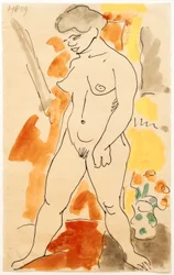 Standing Naked Woman