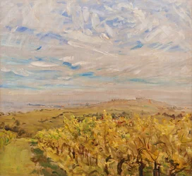Early Autumn in the Palatinate. Vineyards near Neukastel, 1927