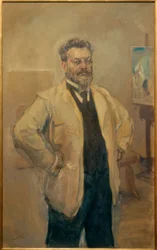 Large Self-Portrait at the Easel