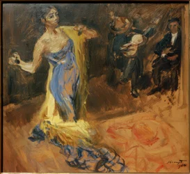 Sketch for Marietta di Rigardo / Marietta Dancing with Two Musicians