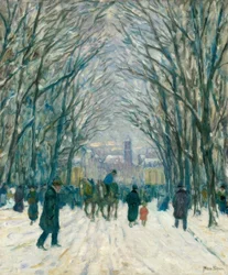 Ratinger Gate in Winter