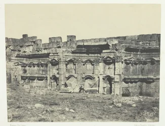 Baalbeck, Interior of the Temples of the Sun and Jupiter, Syria