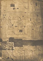 Bas-relief pris sur la muraille occidentale du grand Temple d