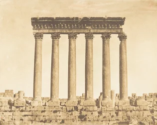 Colonnade of the Temple of the Sun, Baalbek Heliopolis