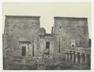 Drômos et Philônes, Grand Temple of Isis at Pilônes, Nubia, 1849-51, printed 1852