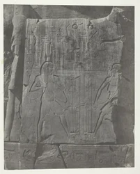 Gournah, Sculptures of the Throne of the Colossi; Thebes