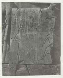 Gournah, Sculptures of the Throne of the Colossi, Thebes