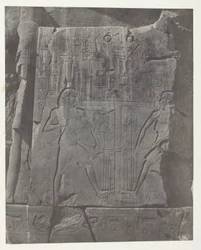 Gournah, Sculptures of the Throne of the Colossi; Thebes