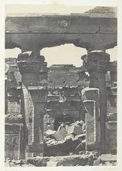 Kalabscheh, Porte du Pronaos, Nubia, 1849-51, printed 1852