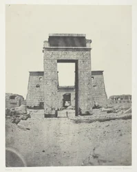 Karnak, Propylon of the Temple of Khons; Thebes