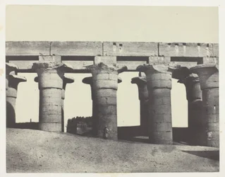 Luxor, Grand Colonnade of the Palace; Thebes