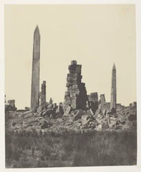 Palace of Karnak, The Obelisks; Thebes