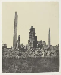 Palace of Karnak, The Obelisks; Thebes
