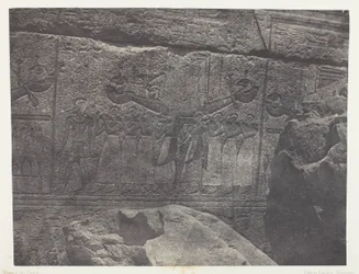 Palace of Karnak, Exterior Sculptures of the Granite Sanctuary; Thebes
