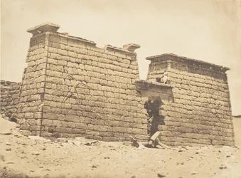 Pylons of the Temple of Sebona