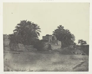 Ruins of a Roman Fortification, Philoe; Nubia, plate 71 from the album "Egypt, Nubia, Palestine and Syria" (1852)