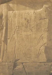 Siege of the Monolithic Colossus of Amenophis III, at Thebes, Details of the Sculptures