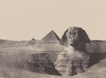 Middle Egypt, The Sphinx, December 1849, printed 1852