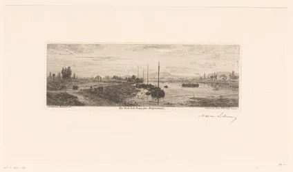 View of the Seine near Argenteuil