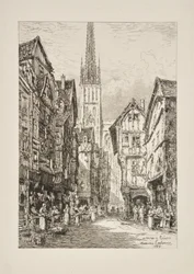 A Street in Rouen