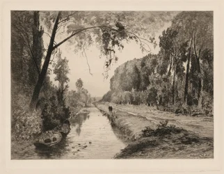 The Canal at Pont-Saint-Maxence
