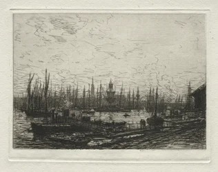 The Port of Bordeaux, Evening