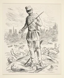 Nine Untitled Prints of Political Subjects