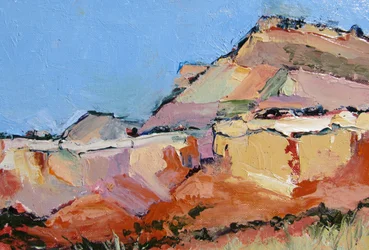 Colorful Desert Peaks