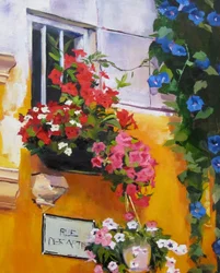Colorful Street Window