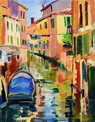 Colorful Venice Canal