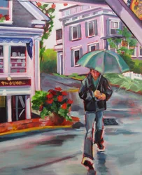 Rainy Day Stroll