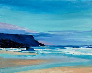 Serene Coastal Evening
