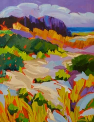 Vibrant Coastal Landscape