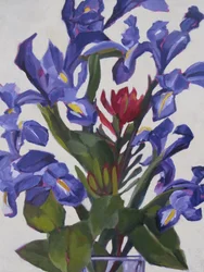 Vibrant Iris Bouquet