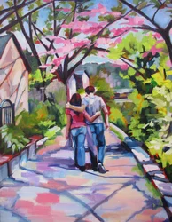 Vibrant Springtime Romance