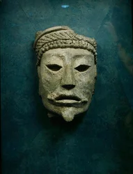 Funerary Mask, Comalcalco, Tabasco, Mexico