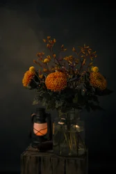 Autumn Flowers Glow